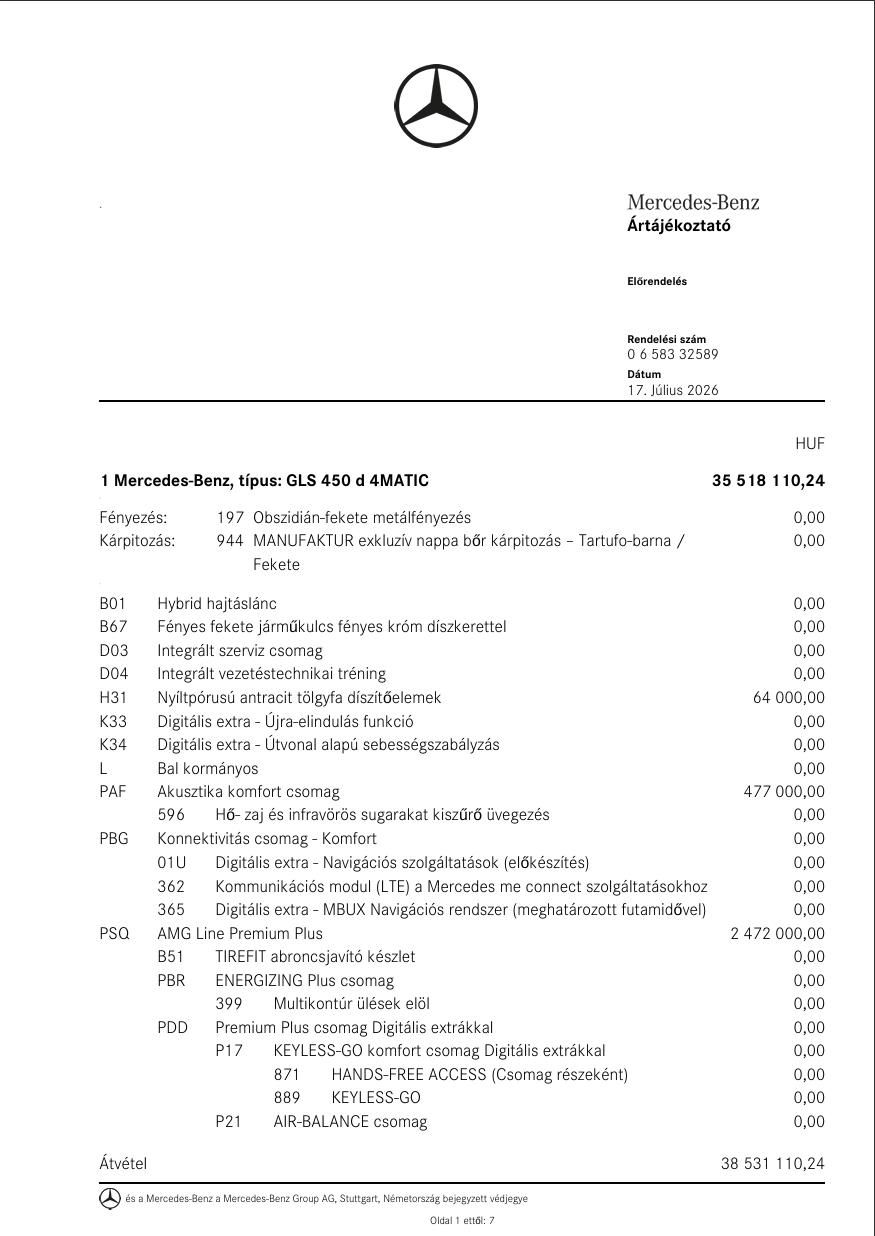 MERCEDES-BENZ GLS 450