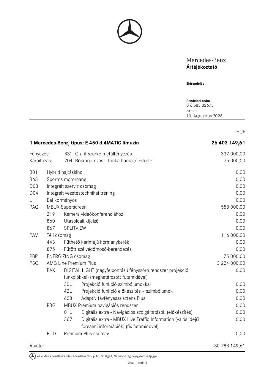 MERCEDES-BENZ E 450
